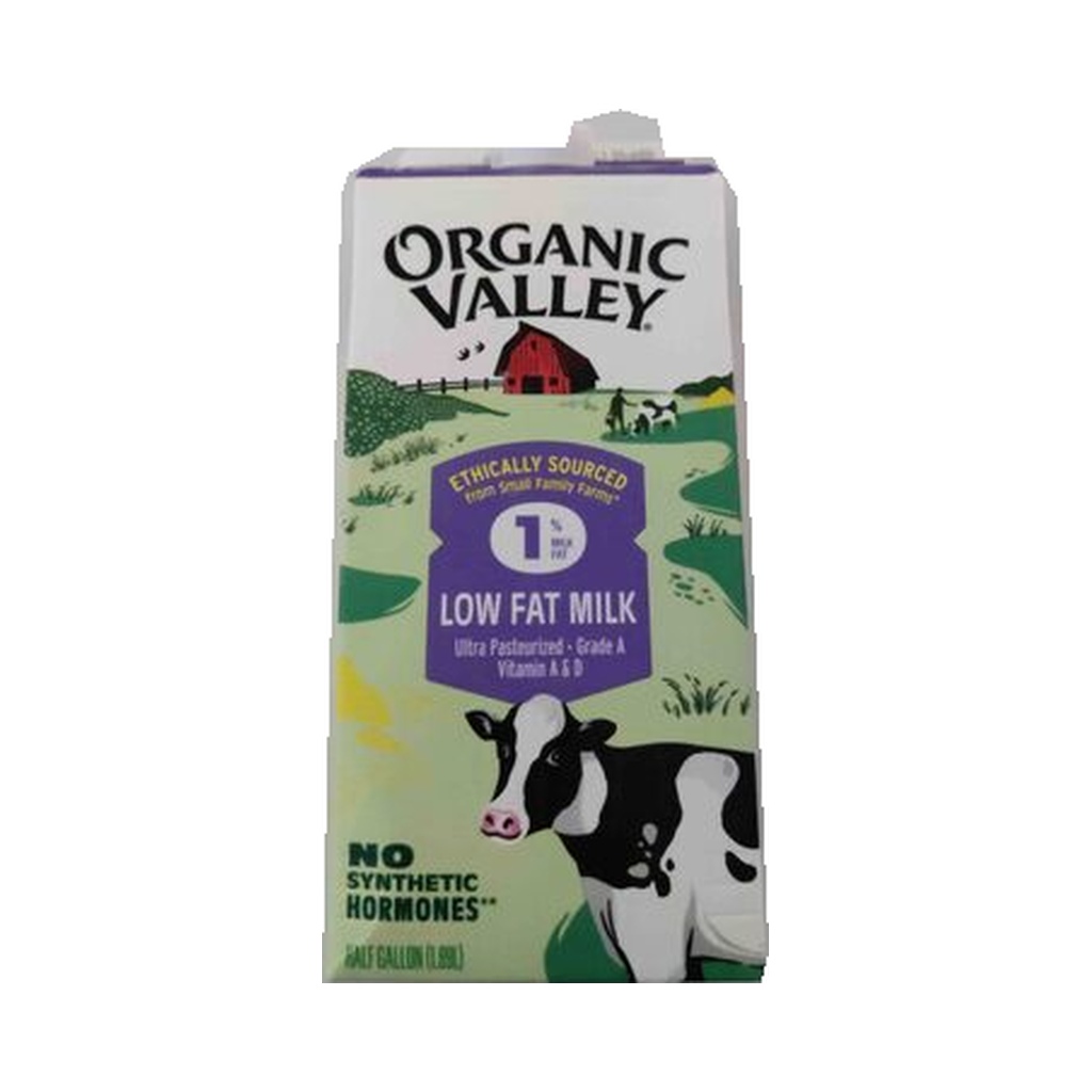 Organic Valley Leche orgánica 1% 64 oz