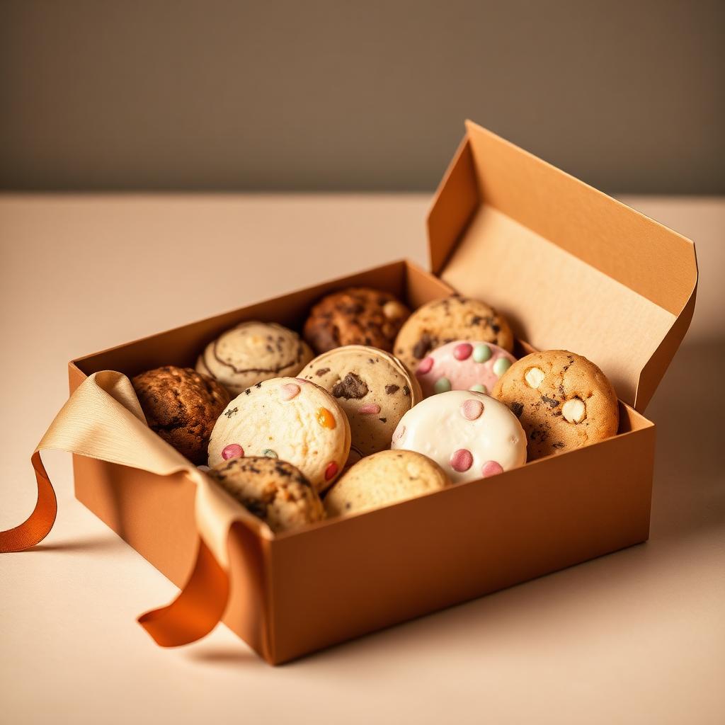 Custom cookie box